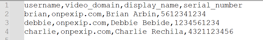 An image showing a sample CSV file.